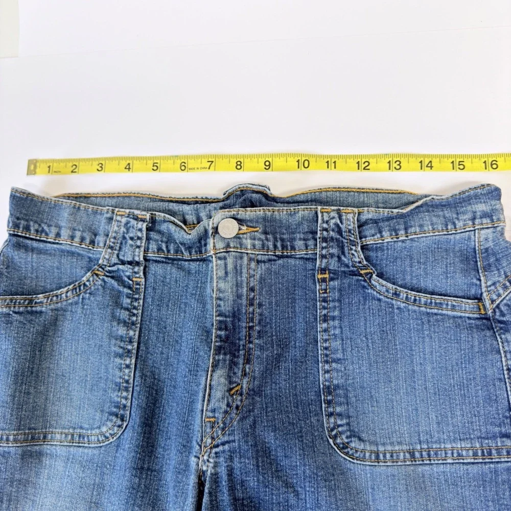 Vintage Levi's Jeremy Flare Jeans Size 12 M Y2K Patch Pocket 26” Inseam